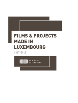 Films & Projects Made in Luxembourg