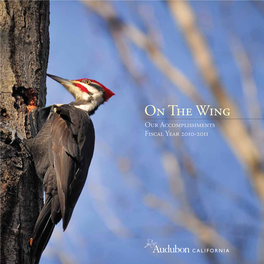 On the Wing Our Accomplishments Fiscal Year 2010-2011 Klamath National Wildlife Refuge