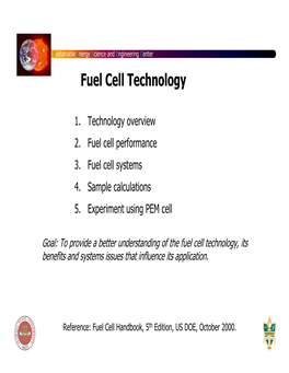 Fuel Cell Technology