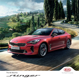 The All-New Kia LONG LIVE DRIVING REINVENTION of the GRAN TURISMO