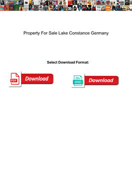 Property for Sale Lake Constance Germany