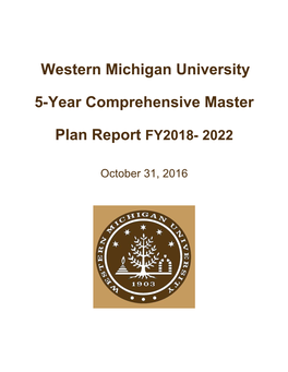 2016 Master Plan for 2018-2022
