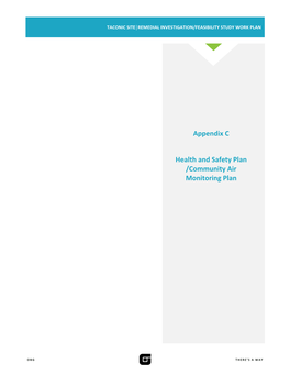 Appendix C Health and Safety Plan /Community Air Monitoring Plan