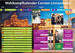 Terminübersicht Carsten Linnemann Wahlkampf 2013