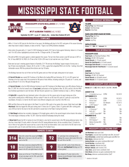 Mississippi State Football