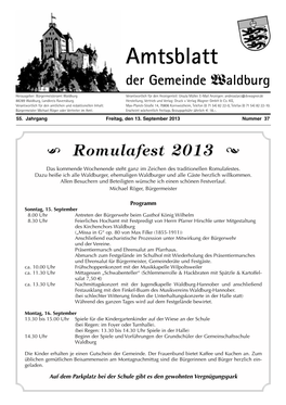 Romulafest 20132013 