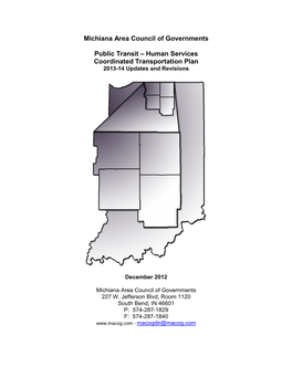 FY2013-14 Public Transit-Human Services Coordinated Plan Update