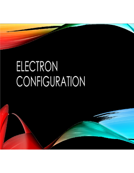 Electron Configuration Hotel Chemistry