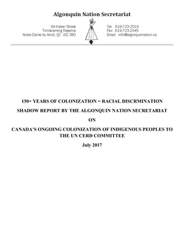 INT CERD NGO CAN 28042 E.Pdf