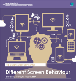 Different Screen Behaviour Bite Sized Thought Piece 2014