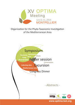 XV OPTIMA Meeting June 6-11, 2016 MONTPELLIER