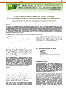 Staphylokinase