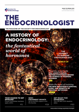 A HISTORY of ENDOCRINOLOGY: the Fantastical World of Hormones