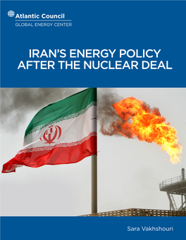 Iran's Energy Policy After the Nuclear Deal