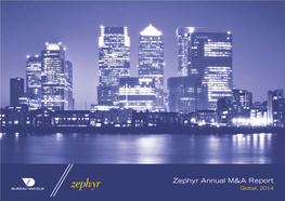 Zephyr Annual M&A Report