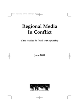 Regional Media in Conflict