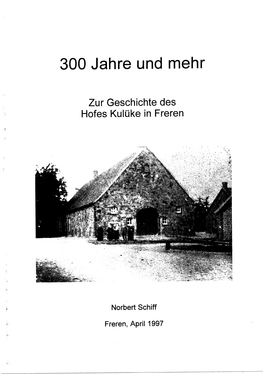 300 Jahre Und Mehr