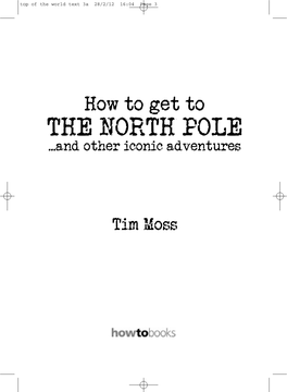 How-To-Cross-A-Desert-Tim-Moss.Pdf