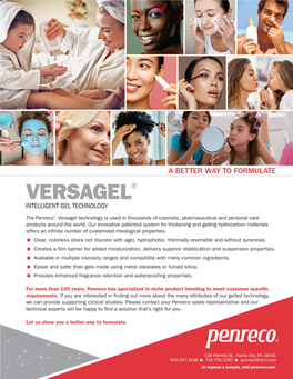 Versagel® Intelligent Gel Technology