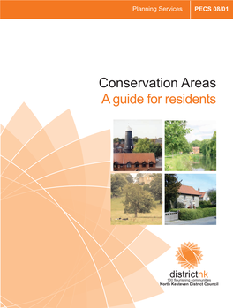 Conservation Areas a Guide for Residents