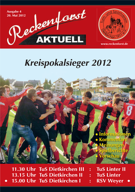 Kreispokalsieger 2012