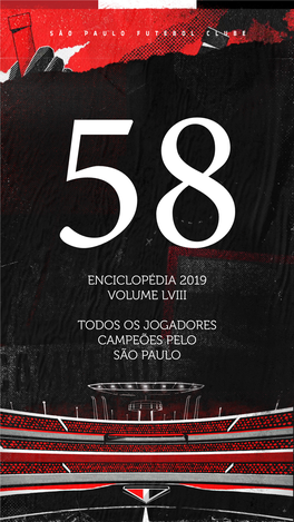 Enciclopédia 2019 Volume Lviii Todos Os Jogadores Campeões Pelo São