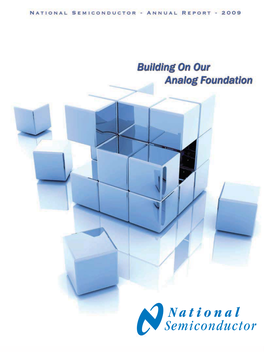 National Semiconductor Annual Report 2009