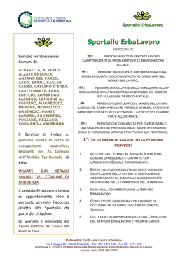 Sportello Erbalavoro