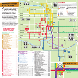 Attraction Index & Cata Routes Bus Hub Detail