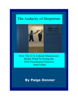 Chapters 7 & 10 Excerpt Audacity of Despotism