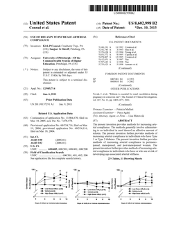 (12) United States Patent (10) Patent No.: US 8,602,998 B2 Conrad Et Al