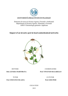 Impact of an Invasive Pest in Local Semiochemical Networks