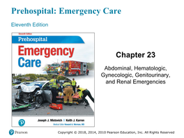 Abdominal Emergencies