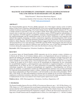 Magnetic Susceptibility Anisotropy And