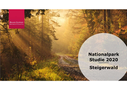 Nationalpark Studie 2020 Steigerwald Methodik Nationalparkstudie - Steigerwald