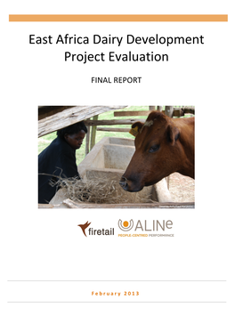 East Africa Dairy Development Project Evaluation