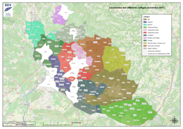 Localisation Des Différents Collèges (Novembre 2017) Grillon