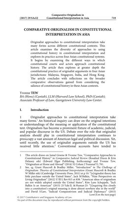 196KB***Comparative Originalism in Constitutional Interpretation in Asia