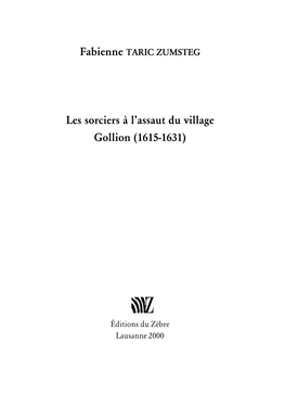 Les Sorciers À L'assaut Du Village Gollion