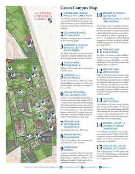 Green Campus Map AQUINAS HALL SOLAR EDWARD M