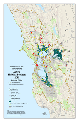 Active Habitat Projects 2010