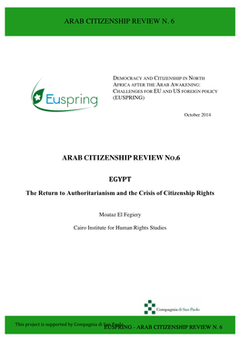 Egypt Arab Citizenship Review N