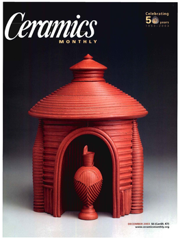 Ceramics Monthly Annual Index 112 Comment: Getting a Handle on Itby Tony Clennell 112 Index to Advertisers