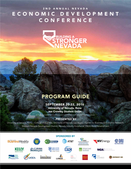 Economic Development Conference Program Guide