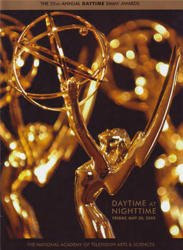 THE 32No ANNUAL DAYTIME EMMY AWARDS