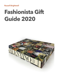 Fashionista Gift Guide 2020 GIFTS for the FASHIONISTA