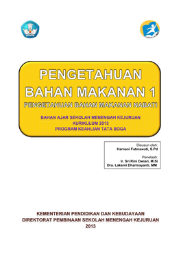 Pengetahuan Bahan Makanan 1