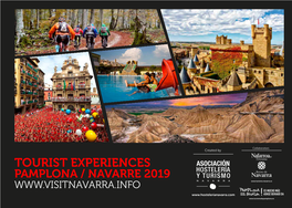 Tourist Experiences Pamplona / Navarre 2019