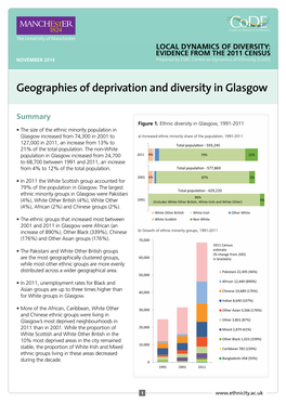 Geographies of Deprivation and Diversity in Glasgow