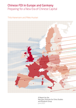 Chinese FDI in Europe and Germany Preparing for a New Era of Chinese Capital